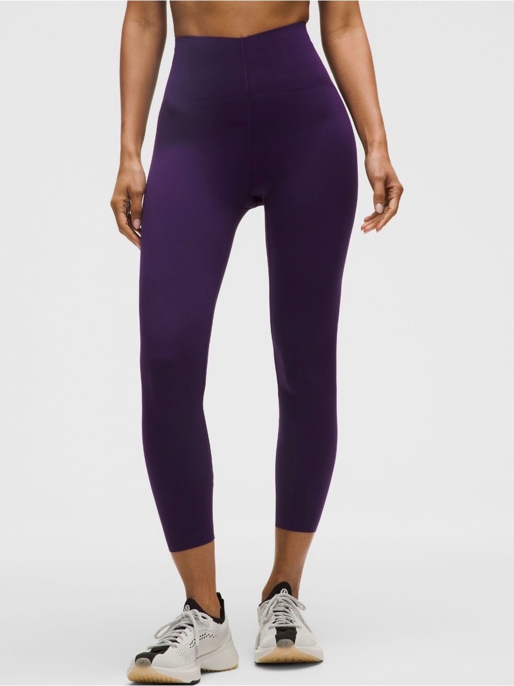 lululemon athletica High-Rise Cropped Leggings in Purple